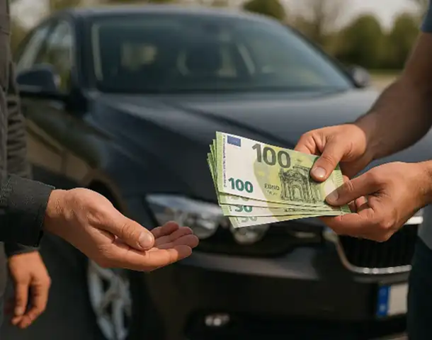 Sofortiger Barkauf beim Autoankauf in Villingen für schnelle und sichere Abwicklung.